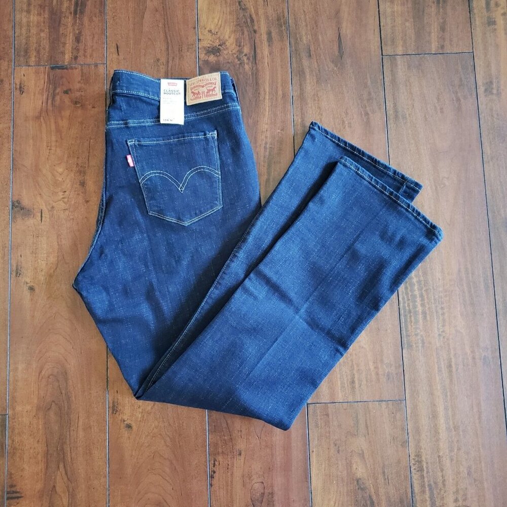 Levi's 415 Classic Boot Cut Sculpt Hypersoft Women Stretch Denim Jeans Size 16W - Picture 16 of 16